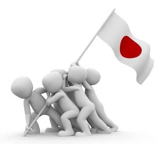 Japan, granice, zastava